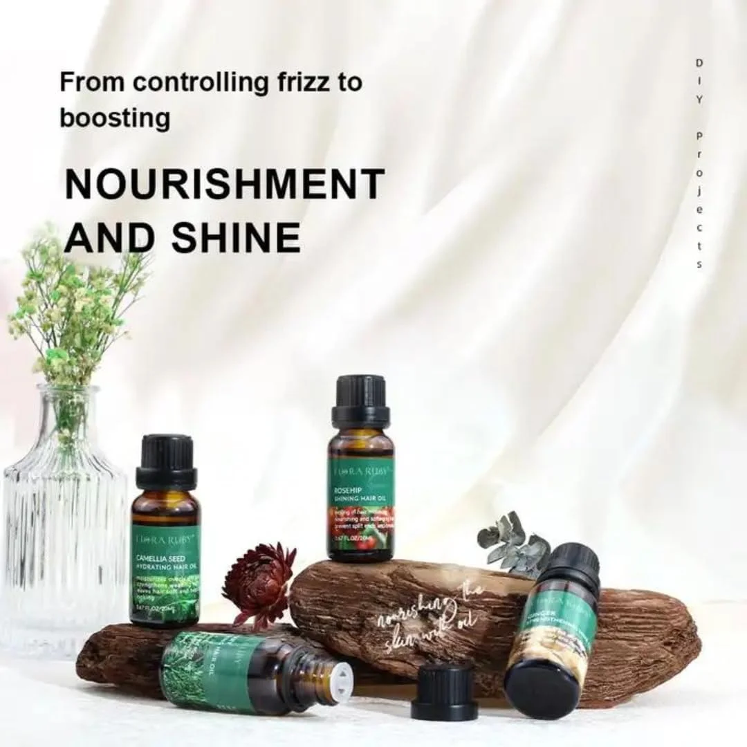 روغن موی درخشان گل رز NIKITA.VIVI | حفظ رطوبت مو، تغذیه و نرم کننده تارهای مو | جلوگیری از موخوره و شکستگی | درمان ریزش مو، تحریک رشد مو، ماساژور پوست سر