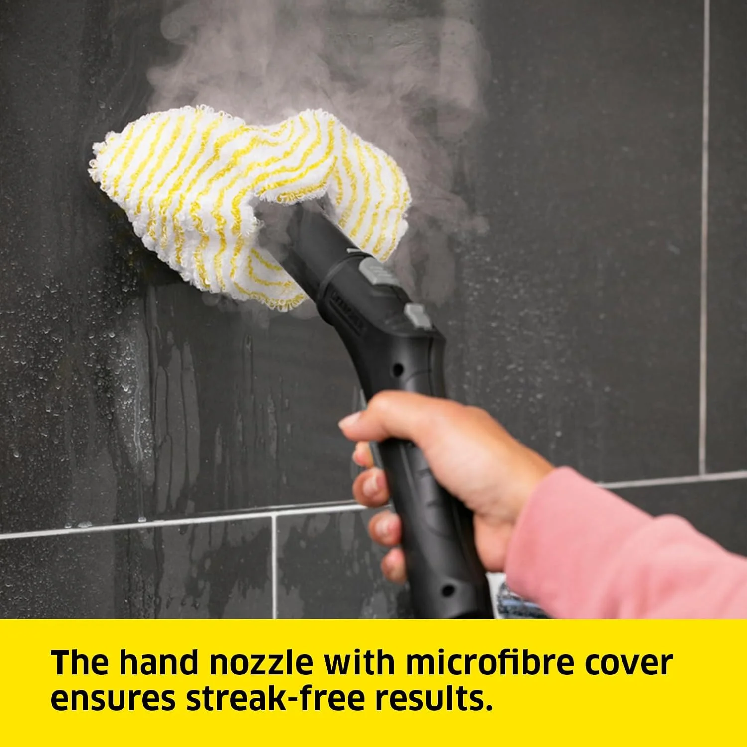 بخارشوی کارچر SC 4 EasyFix - دستگاه تمیز کننده بخار 2000 وات با مخزن پر کردن مداوم برای تمیز کردن عمیق خانه و کف