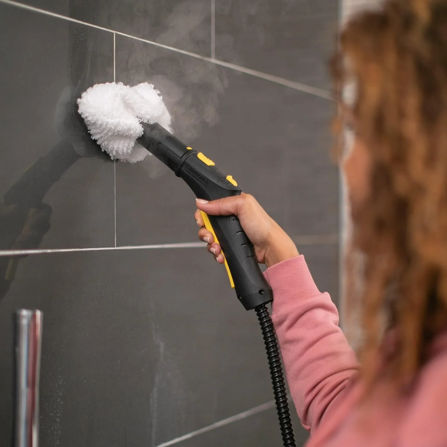 بخارشوی کارچر SC2، 1500 وات، تمیز کننده پرقدرت و فشار قوی خانگی، چند منظوره، لوازم جانبی گوناگون، ایده آل برای استفاده در آشپزخانه و حمام، زرد بخارشوی کارچر SC2، 1500 وات، تمیز کننده پرقدرت و فشار قوی خانگی، چند منظوره، لوازم جانبی گوناگون، ایده آل برای استفاده در آشپزخانه و حمام، زرد