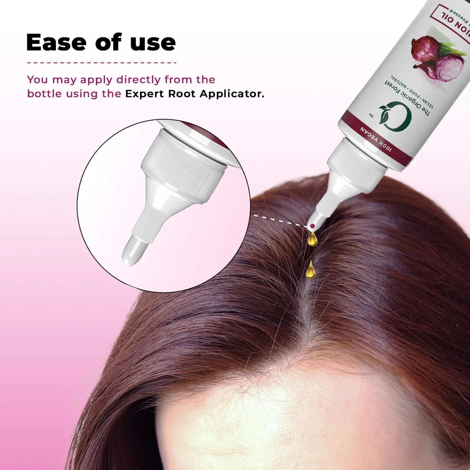 روغن پیاز گیاهی برای موهای آسیب دیده | روغن موی پیاز خالص و غیر چرب برای پوست سر خشک و شوره سر