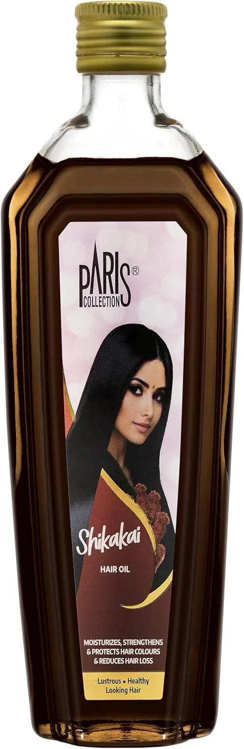 روغن موی شیکاکای زنانه پاریس کالکشن - 160 میلی لیتر | درمان مغذی و تقویت کننده | ممکن است باعث رشد سالم مو شود و ریزش مو را کاهش دهد