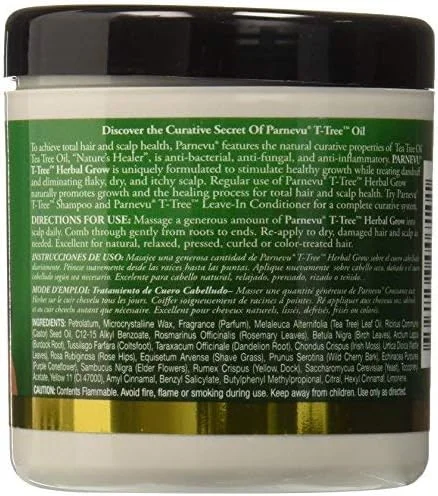 روغن گیاهی تقویت کننده مو پارنوو با عصاره درخت چای، ۱۷۷ میلی لیتر روغن گیاهی تقویت کننده مو پارنوو با عصاره درخت چای، ۱۷۷ میلی لیتر