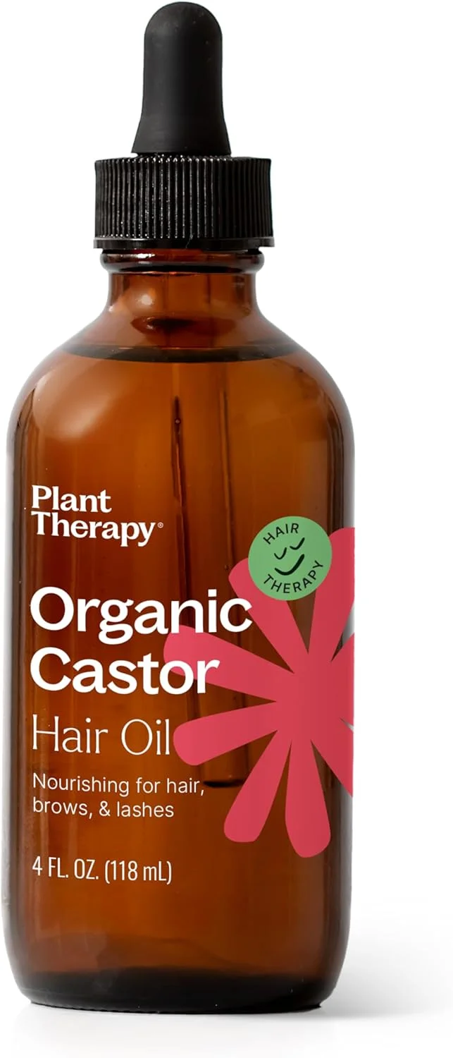 روغن کرچک ارگانیک پلنت تراپی 118 میلی لیتر - درجه یک کاملا خالص و طبیعی برای تغذیه مو و درمان پوست - پرس سرد - دارای گواهی USDA - بدون هگزان - محرک رشد مو، درمان پوست خشک