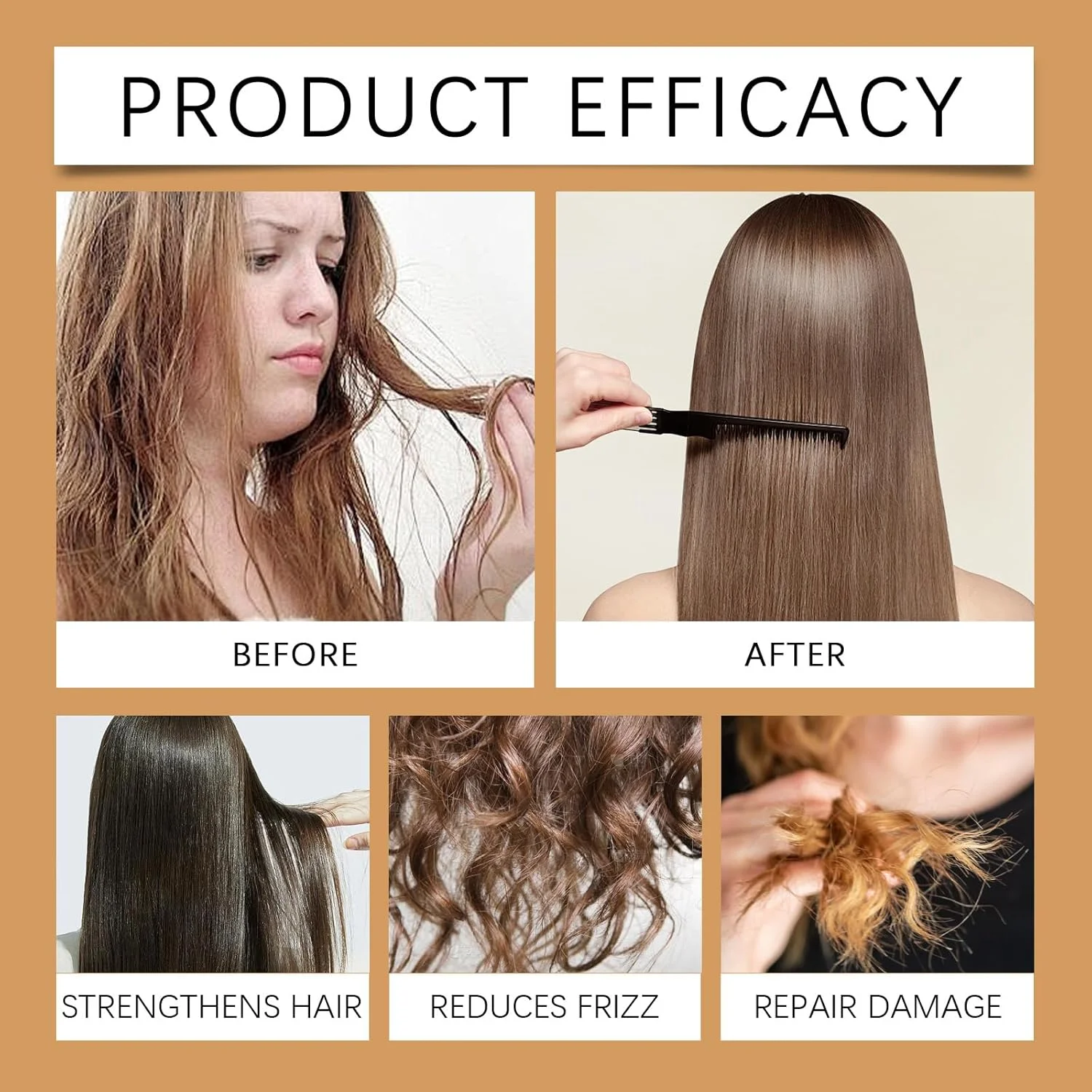 روغن باتانا خام - روغن موی 100% خالص و تصفیه نشده برای تقویت مو، رشد سریع، تغذیه عمیق، ترمیم آسیب، ضخیم شدن مو، ایده آل برای آقایان و بانوان، فرمول درمانی کاملا طبیعی