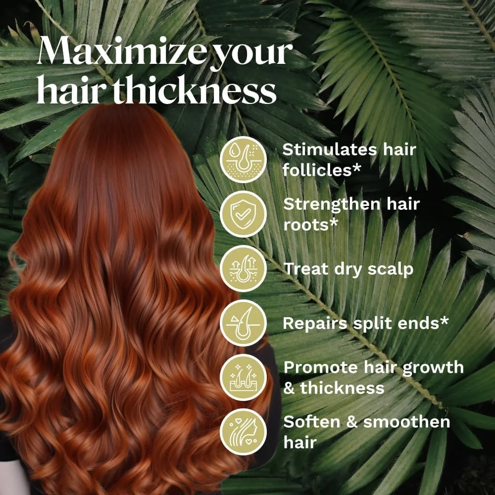 روغن باتانا ۱۰۰٪ ارگانیک با رزماری برای رشد مو، فرمول خالص هندوراسی، کاهش ریزش مو، سم زدایی پوست سر، تغذیه مو و پوست، افزایش درخشندگی و استحکام، 30 میلی لیتر / 1 اونس، بسته 2 عددی درمان مو