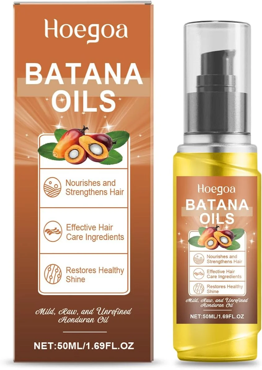 روغن باتانا برای رشد مو، ترکیب 4 در 1 با رزماری، کرچک و دانه کدو تنبل. به طور عمیق موهای آسیب دیده را ترمیم می کند، رشد جدید را تحریک می کند، درخشندگی را افزایش می دهد و موها را با هر بار استفاده ضخیم تر می کند.