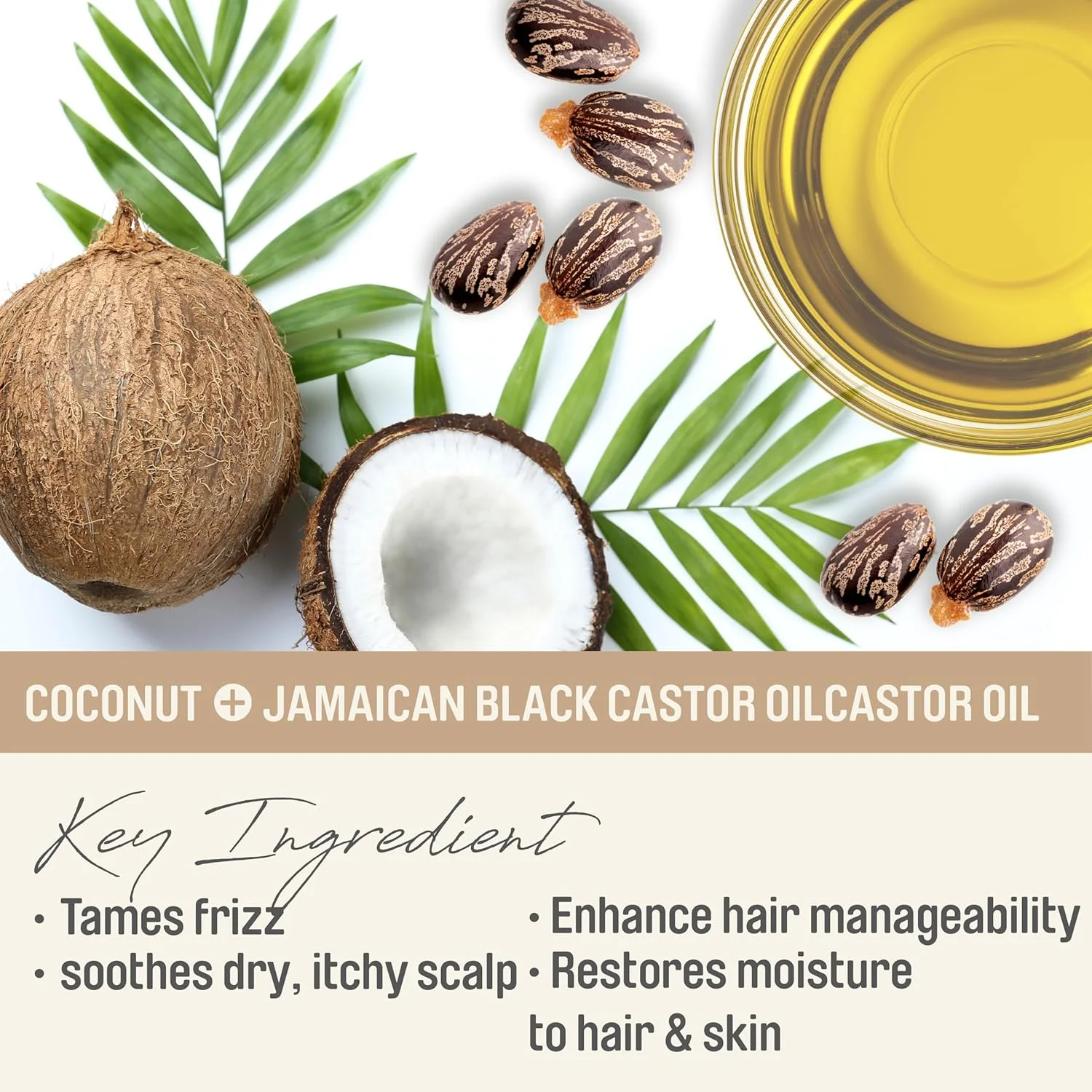 روغن نارگیل و کرچک سیاه جامائیکایی Tropic Isle Living، ۱۱۸ میلی لیتر