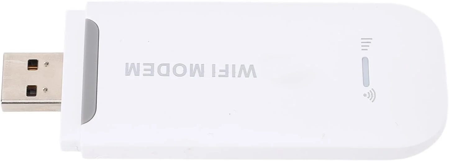 مودم وای فای 4G LTE قابل حمل Jiawu، روتر بی سیم هات اسپات، اتصال تا 8 دستگاه، لذت بردن از اینترنت سریع و ایمن در هر زمان (سفید)