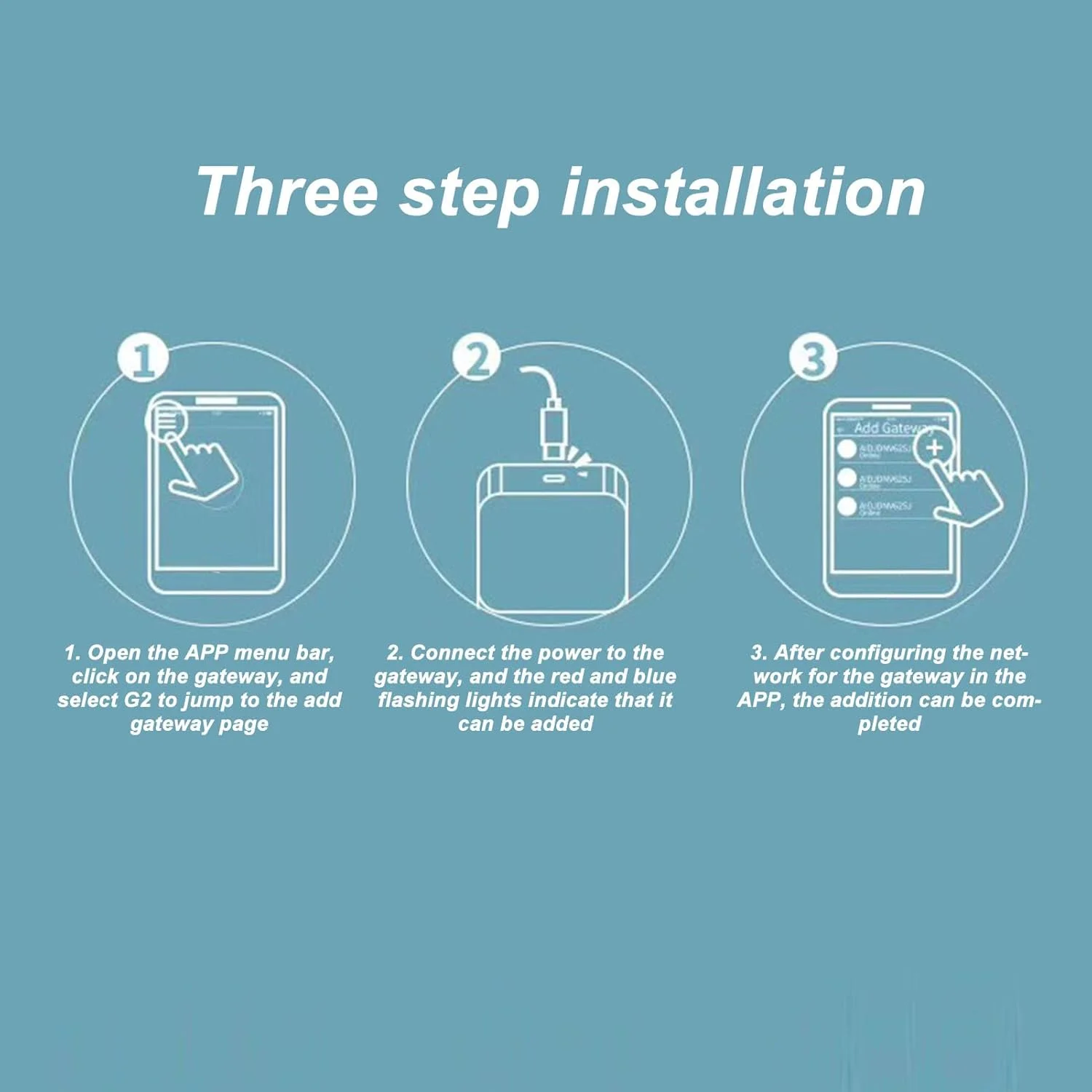 کنترل صوتی WiFi برای برنامه TTLOCK، جنس ABS، نظارت از راه دور راحت برای قفل های هوشمند