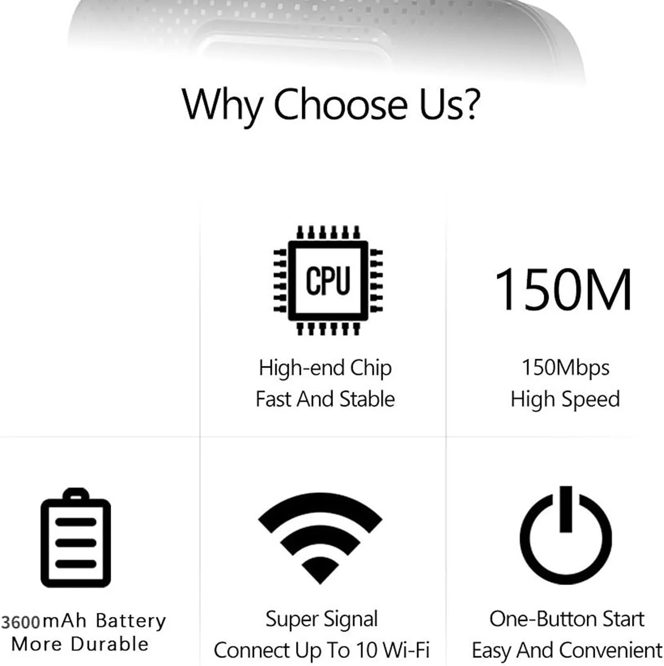 مودم USB 4G LTE سوراندی، مینی روتر هات اسپات مسافرتی پرسرعت 150 مگابیت بر ثانیه، روتر هات اسپات وای فای اینترنت بی سیم قابل حمل تا 10 کاربر برای رایانه رومیزی، لپ تاپ، تبلت (مشکی)