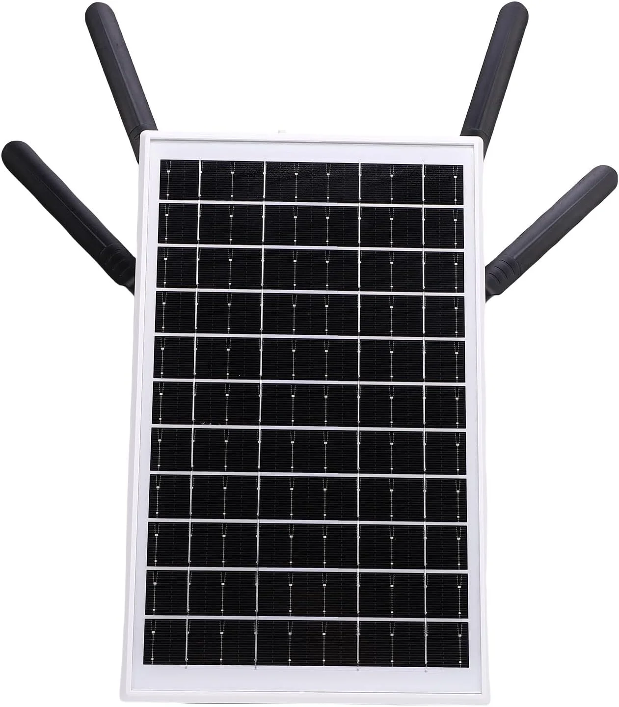 تقویت کننده سیگنال وای فای خورشیدی XUMIUZIY، مودم روتر 4G LTE خورشیدی 300 مگابیت بر ثانیه با باتری 18000 میلی آمپر ساعت برای کمپینگ و خودروهای تفریحی (آنتن های مشکی) تقویت کننده سیگنال وای فای خورشیدی XUMIUZIY، مودم روتر 4G LTE خورشیدی 300 مگابیت بر ثانیه با باتری 18000 میلی آمپر ساعت برای کمپینگ و خودروهای تفریحی (آنتن های مشکی)