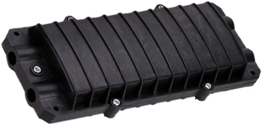 جعبه اتصال فیبر نوری، محفظه اتصال کابل فیبر نوری 2 ورودی 2 خروجی 12 هسته ای برای داخل و خارج ساختمان، جعبه اتصال کابل فیبر