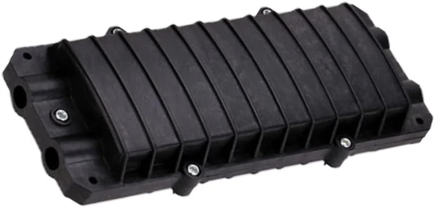 جعبه اتصال فیبر نوری، محفظه اتصال کابل فیبر نوری 2 ورودی 2 خروجی 12 هسته ای، لوازم جانبی الکتریکی - جعبه اتصال کابل فیبر