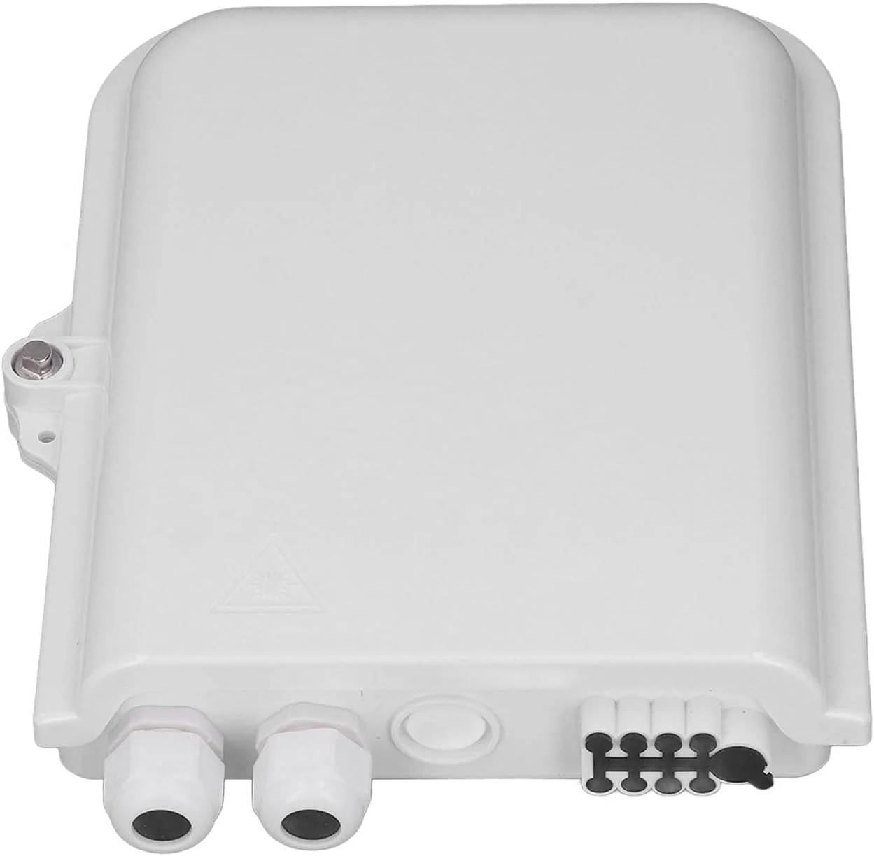 جعبه توزیع فیبر نوری ABS نصب شده روی دیوار Cryfokt با فضای کافی برای ذخیره سازی فیبر برای استفاده در داخل و خارج از منزل