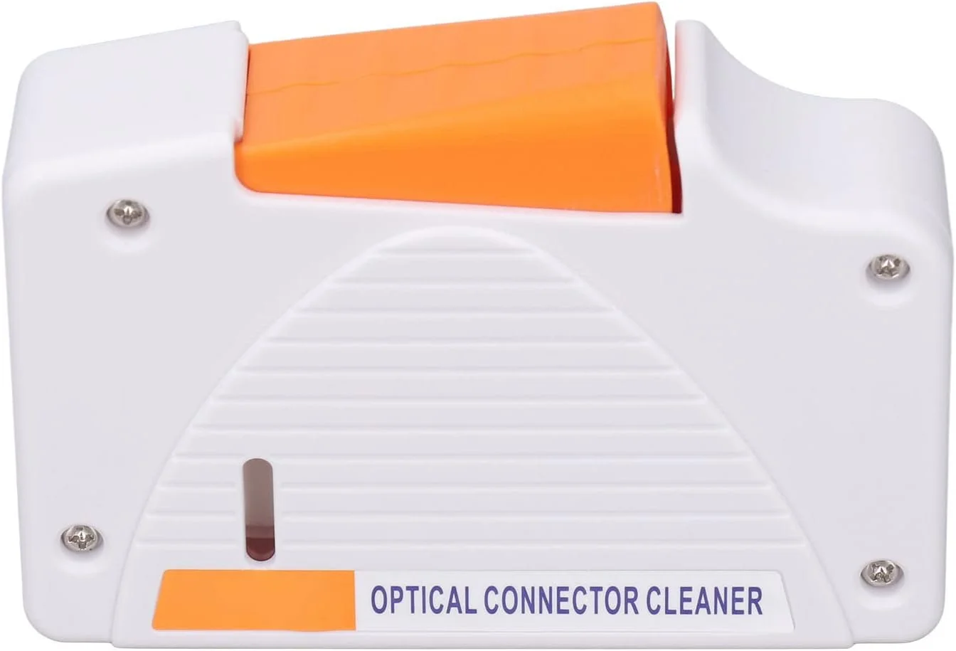 جعبه تمیز کننده کانکتور فیبر نوری، کیت تمیز کننده برای کانکتورهای LC, SC, FC, ST, MU, MTP, MPO, D4, DIN، بیش از 550 بار تمیز می کند
