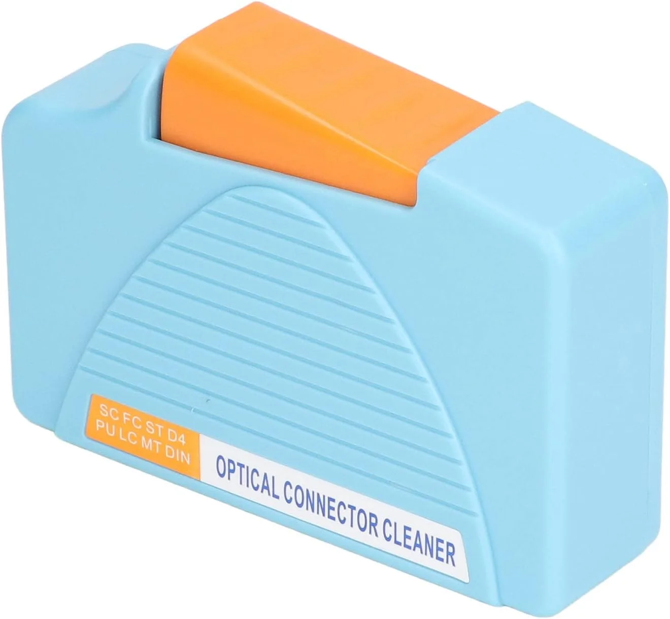 جعبه تمیز کننده کانکتور فیبر نوری Depisuta برای کانکتورهای LC SC FC ST MU MTP MPO D4 DIN، تمیز کننده SC 2.5 میلی متری و LC 1.25 میلی متری