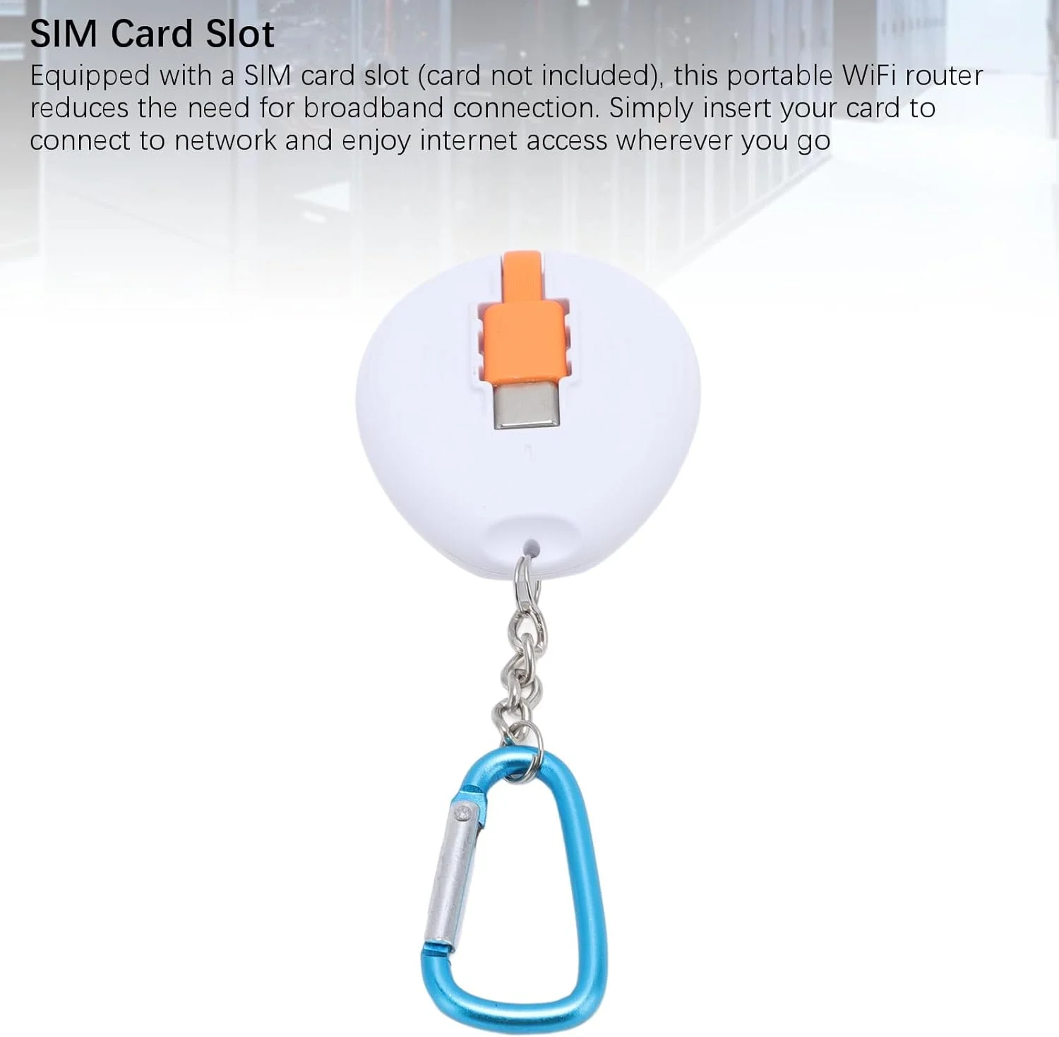 روتر قابل حمل 4G LTE Annadue، مودم USB 4G LTE با سرعت 150 مگابیت بر ثانیه، هات اسپات موبایل آنلاک شده با اسلات سیم کارت، روتر قابل حمل پرسرعت برای سفر و کار