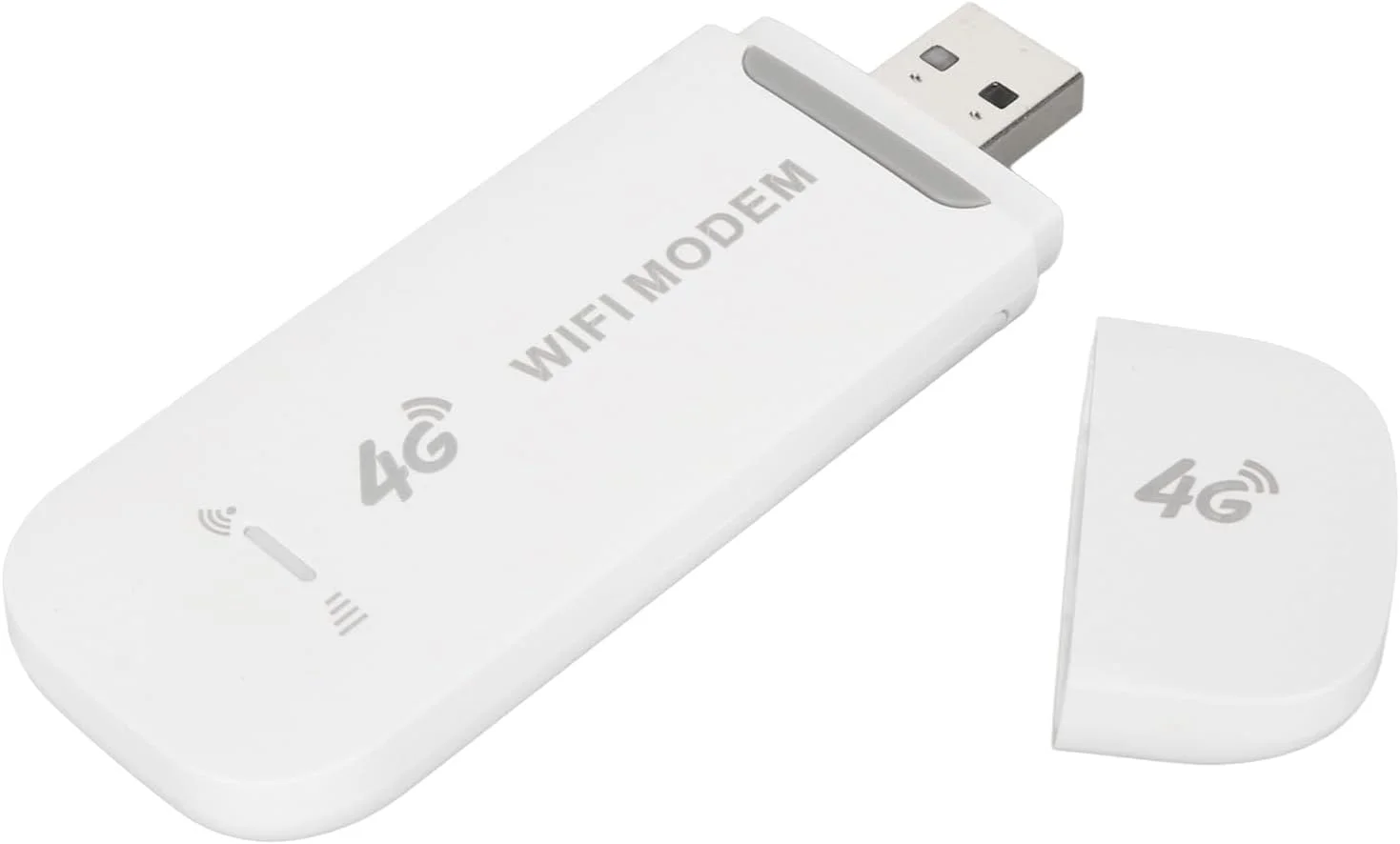 مودم وای فای USB 4G LTE مدل Asixxsix، روتر هات اسپات وای فای بی سیم قابل حمل، روتر مسافرتی کوچک قابل حمل و کاربردی 4G LTE با اسلات سیم کارت استاندارد