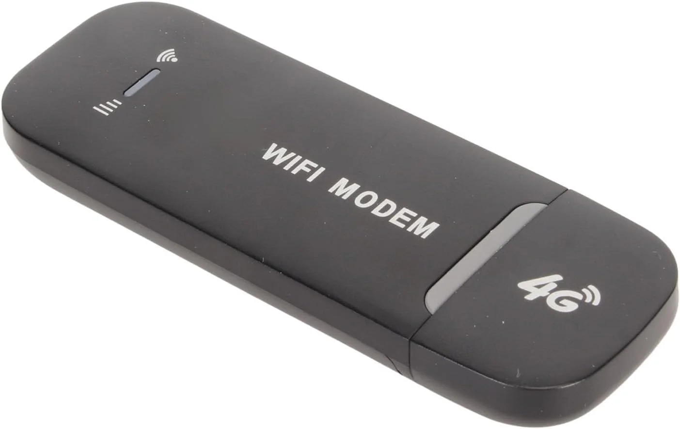 مودم روتر وای فای Depisuta، هات اسپات مسافرتی USB 4G LTE، بی سیم 150 مگابیت بر ثانیه، قابل حمل، اتصال آسان، پشتیبانی تا 10 کاربر، رمزگذاری وای فای WPA WPA2، دانگل مودم با اسلات سیم کارت برای تلفن، لپ تاپ (مشکی)