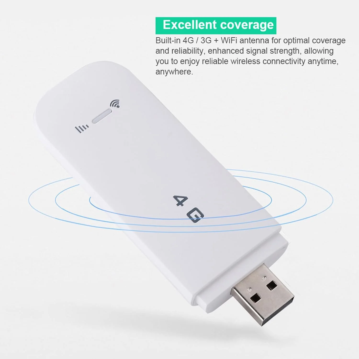 آداپتور 4G LTE Ejoyous 150Mbps، مودم روتر USB جیبی، اتصال آسان، سبک و قابل حمل
