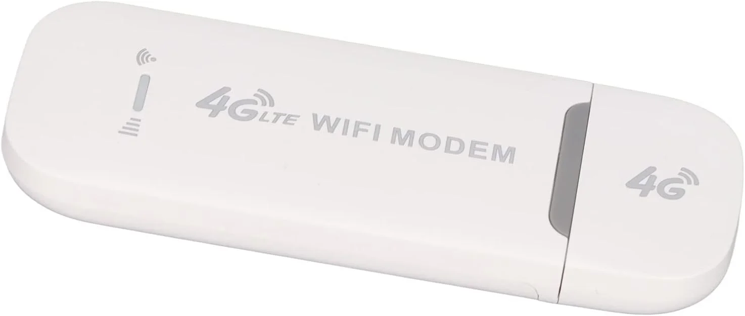 دانگل وای فای سیم کارت خور، روتر USB 4G LTE با ثبات بالا و پوشش گسترده و اتصال آسان برای خانه، کتابخانه و غیره