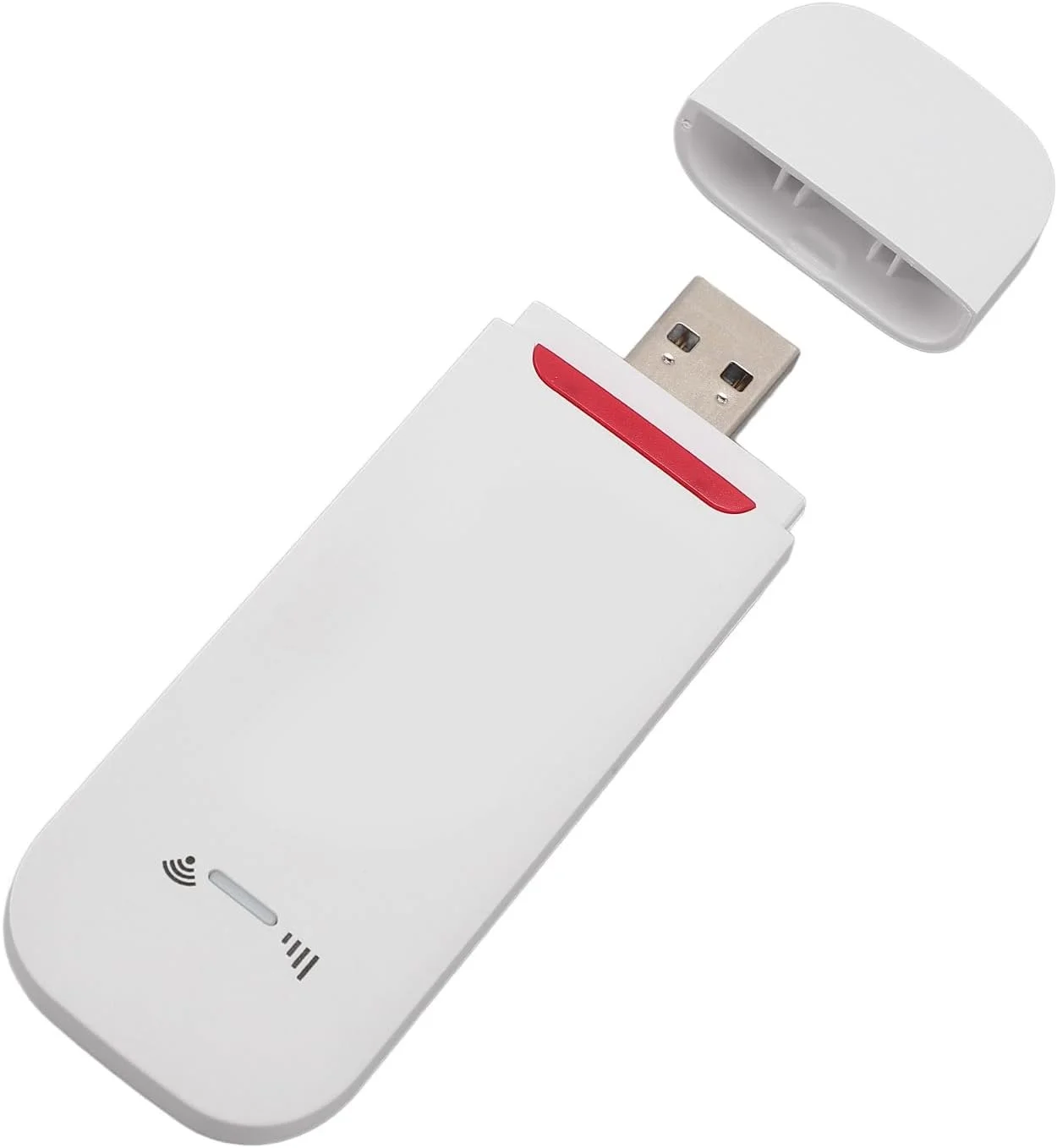 مودم USB 4G LTE برای اینترنت موبایل با درگاه سیم کارت، هات اسپات مسافرتی قابل حمل با پشتیبانی از 10 کاربر و سرعت 500 مگابیت بر ثانیه، پشتیبانی از FDD LTE: B1/B3/B7/B8/B20