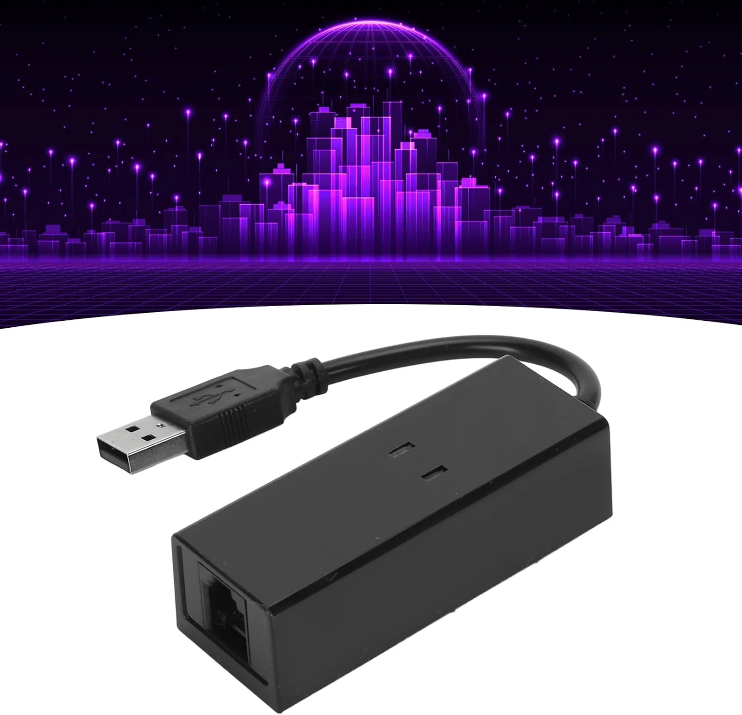 مودم فکس USB 2.0، سخت افزار خارجی شماره گیری، مودم فکس داده شماره گیری USB 56K برای کامپیوتر لپ تاپ، نصب آسان برای 10 8 7