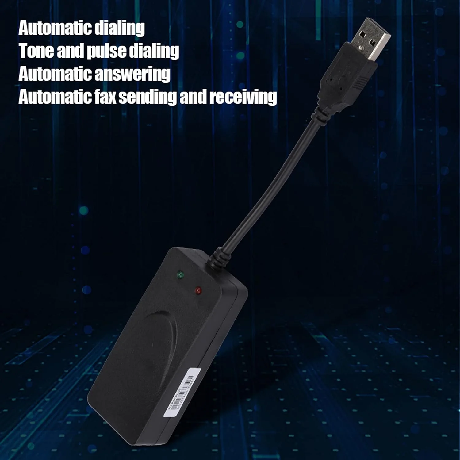 مودم فکس اکسترنال OVAQUIXI پورت دوگانه USB2.0 56K، نصب آسان، سرعت بالا برای دیتا و فکس