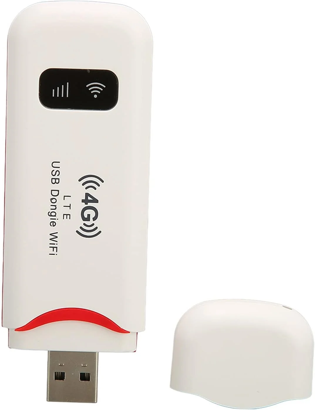 مودم USB 4G LTE، روتر قابل حمل دستگاه های اینترنت موبایل برای مسافرت های خانگی و اداری، روتر شبکه هات اسپات موبایل با اسلات سیم کارت، پشتیبانی از 10 دستگاه
