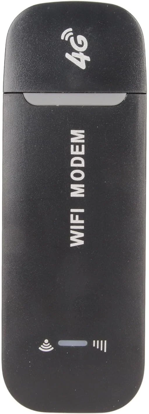 مودم روتر وای فای 4G با سرعت 150 مگابیت بر ثانیه، مناسب سفر و منزل، دارای درگاه سیم کارت، قابلیت اشتراک گذاری تا 10 کاربر (مشکی)