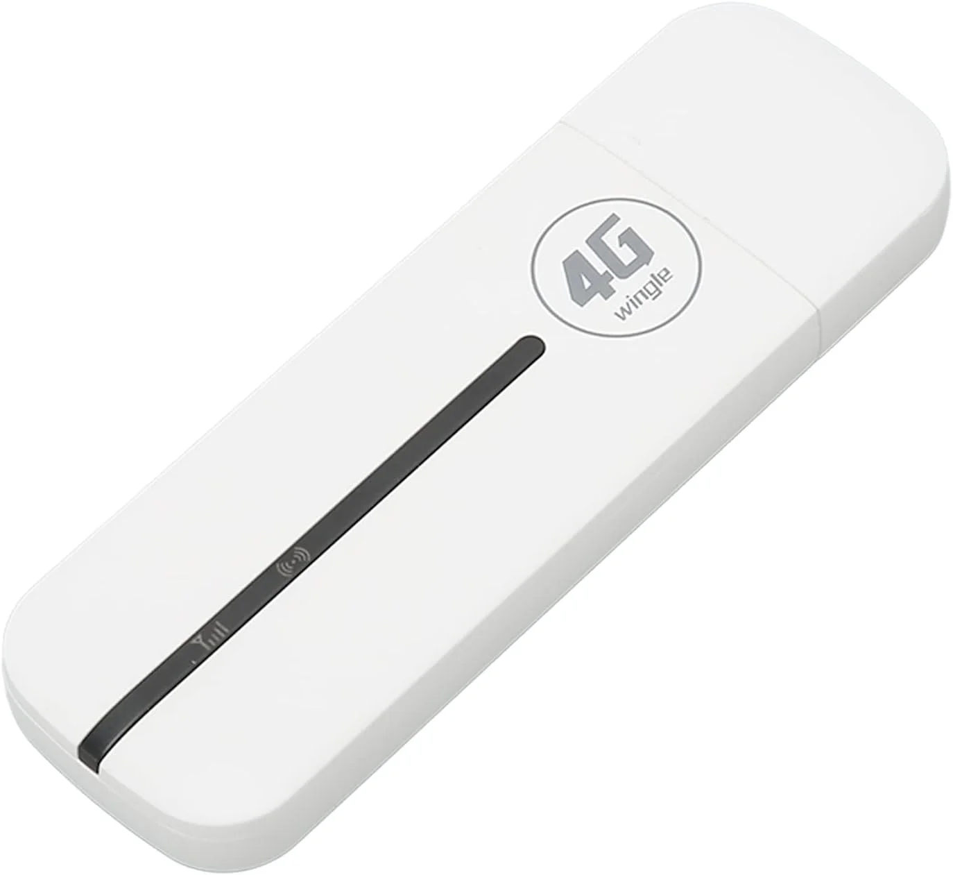 مودم وای فای USB قابل حمل 4G LTE، روتر وای فای جیبی کوچک برای خودرو، سفید، برای اشتراک گذاری دسترسی چند دستگاه