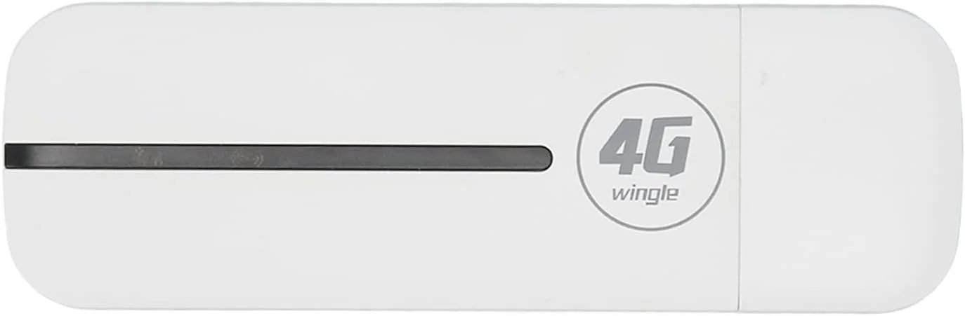 مودم وای فای USB قابل حمل 4G LTE، روتر وای فای جیبی کوچک برای خودرو، سفید، برای اشتراک گذاری دسترسی چند دستگاه