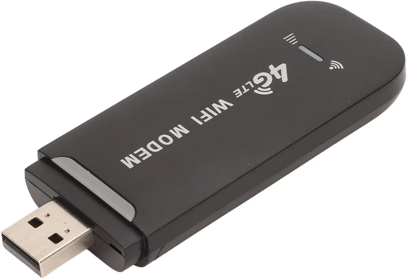 روتر وای فای 4G LTE سیکسران، مودم USB قابل حمل با سرعت 150 مگابیت در ثانیه برای 10 کاربر، ایده آل برای تبلت ها و لپ تاپ ها