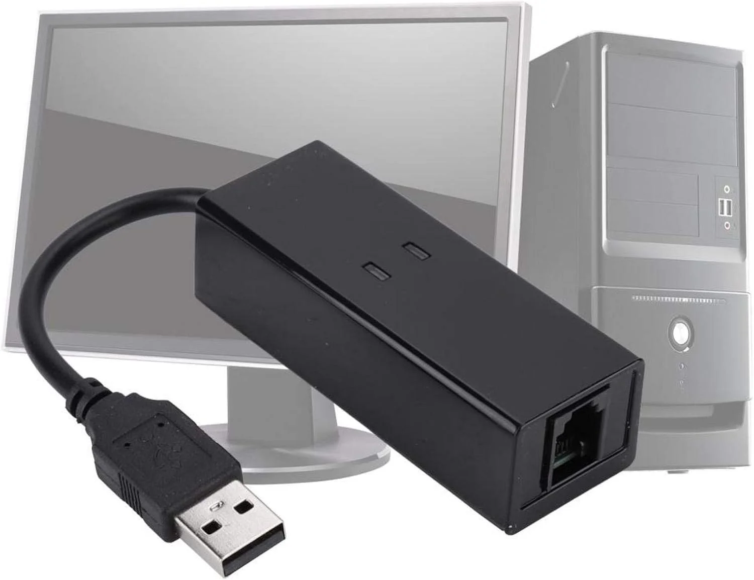 مودم دیتا، مودم فکس و دیتای شماره‌گیری خارجی USB 2.0 با سرعت دانلود 56K، پشتیبانی از شناسه تماس گیرنده برای Win7 Win8 Win10 XP