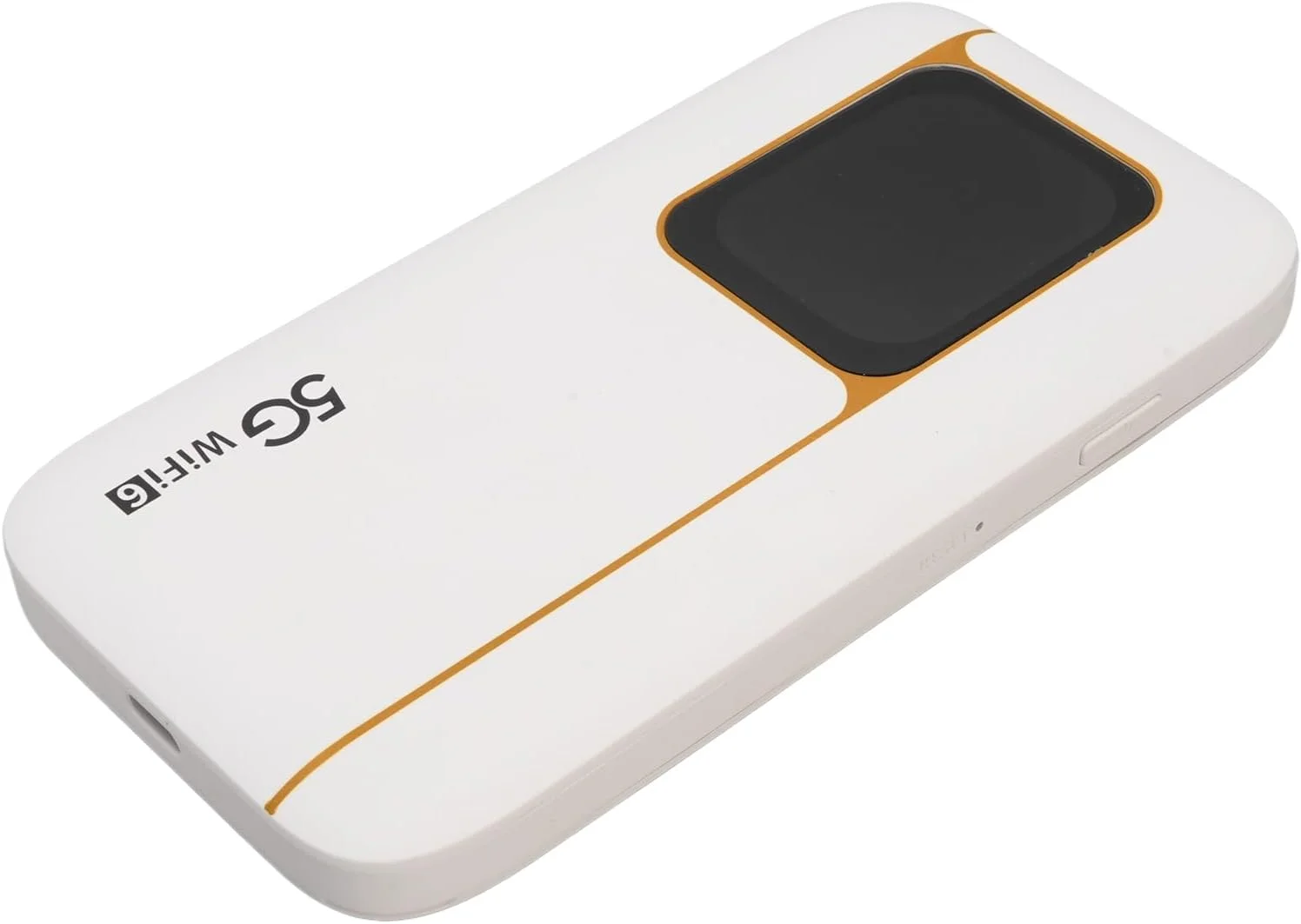 هات‌اسپات موبایل 5G هافی، سرعت بالا 2.77 گیگابیت بر ثانیه، WiFi 6، روتر صفحه لمسی برای خانه، 16 دستگاه - دستگاه سفید قابل حمل با باتری 7100 میلی آمپر ساعت