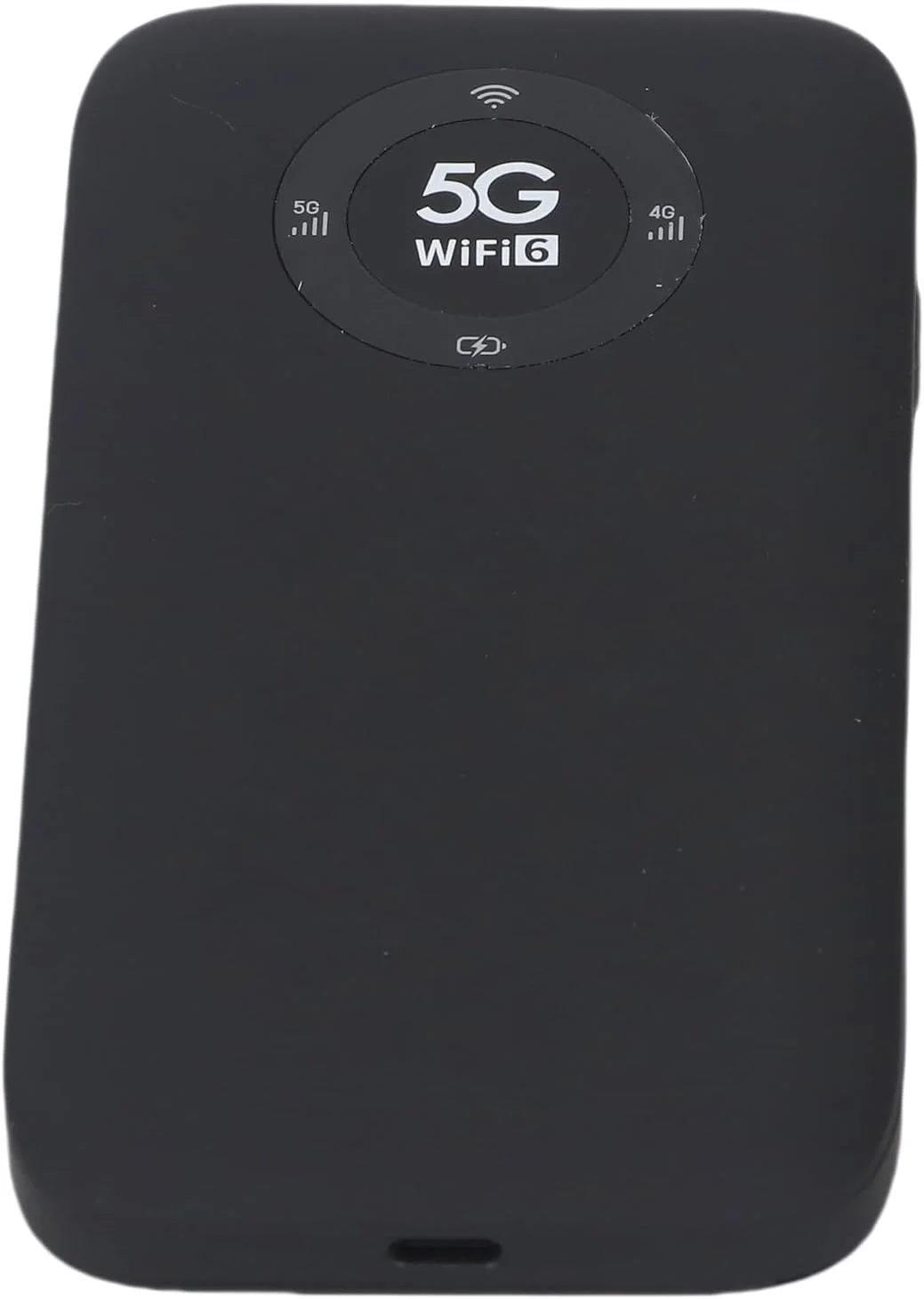 هات اسپات موبایل 5G WiFi 6 با باتری 7100mAh، روتر مسافرتی IP67 برای 16 دستگاه، مودم سیم کارت بی سیم دو بانده (N41/N78/B1/B3) (مشکی)