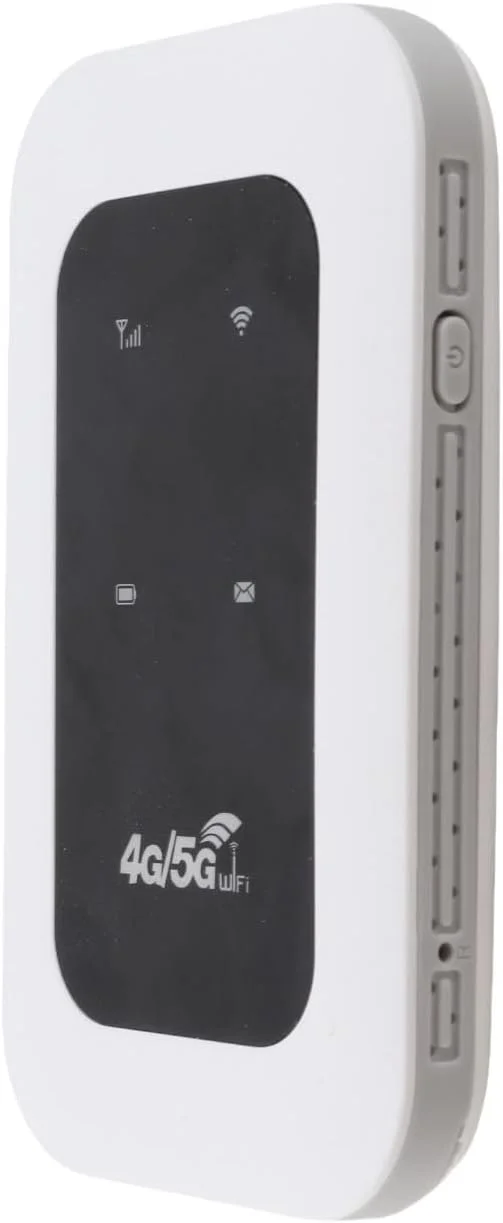 مودم روتر قابل حمل 4G 5G وای فای Jiawu، اتصال آسان و پشتیبانی از 10 دستگاه برای کمپر، پشتیبانی از باندهای LTE 1 3 5 40