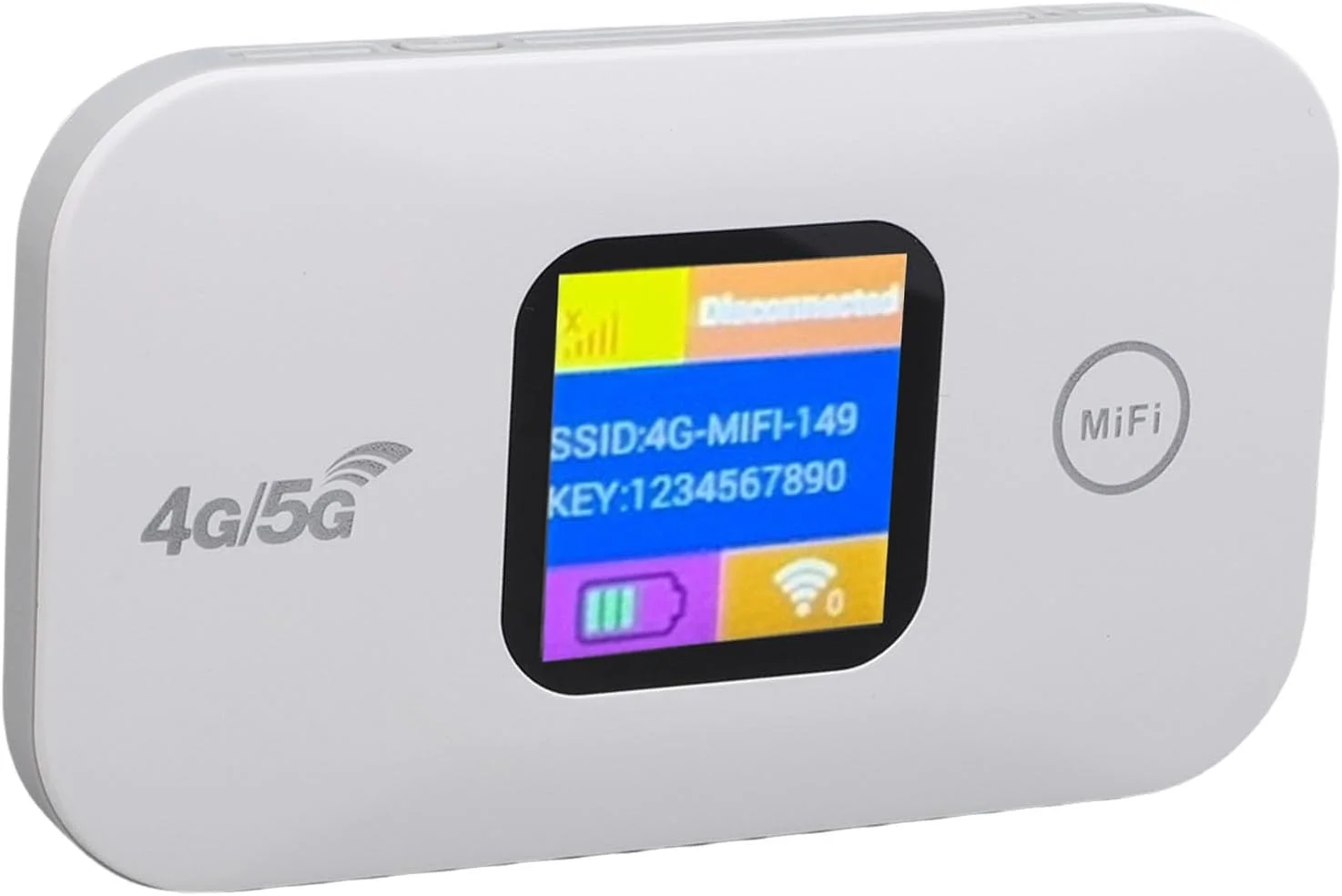 مودم همراه 4G 5G LTE سوراندی، روتر وای فای جیبی قابل حمل با سرعت بالا 300 مگابیت بر ثانیه و صفحه نمایش LED، قابلیت اتصال تا 10 دستگاه، مناسب برای مسافرت، کمپینگ و بازی