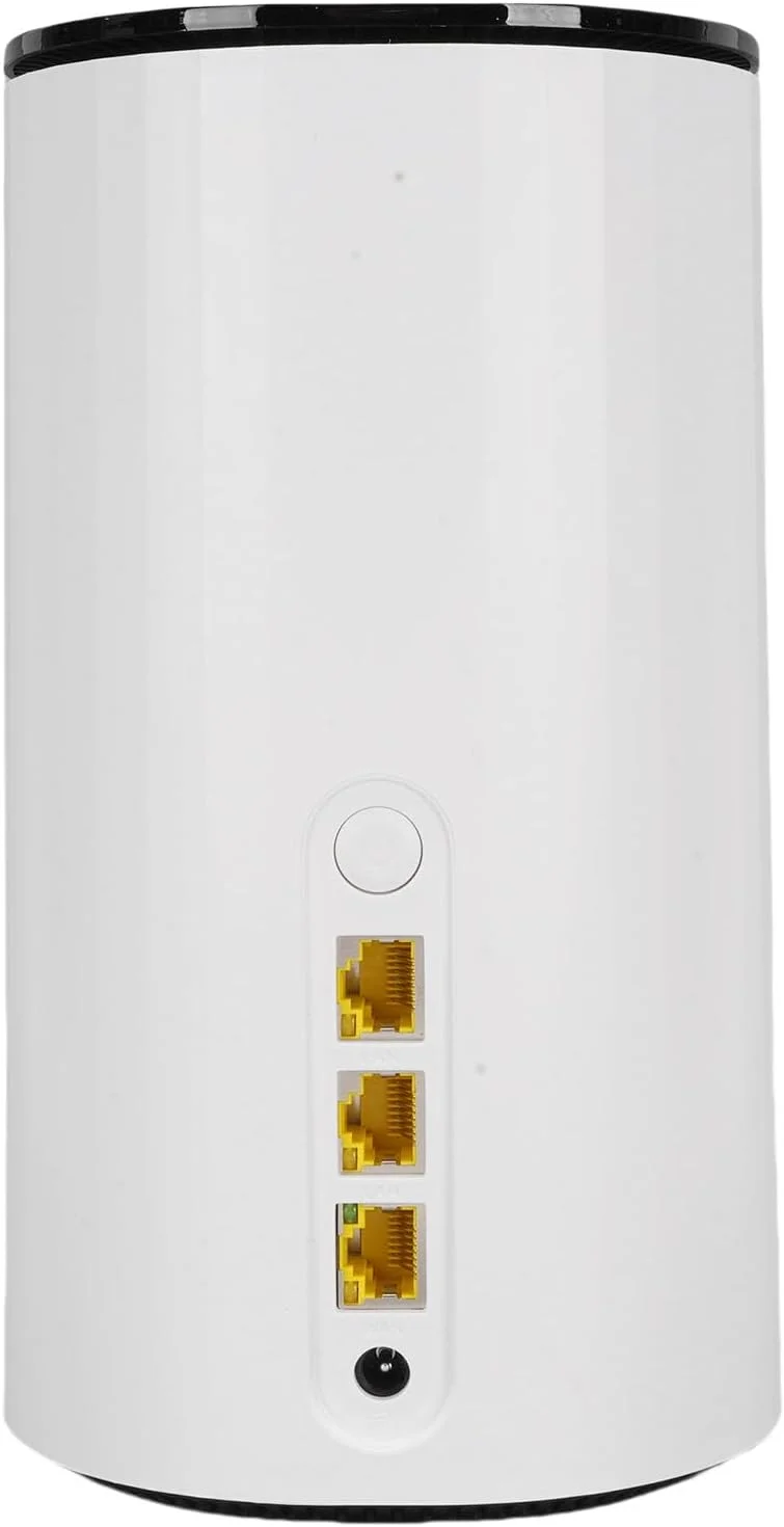 روتر 5G CPE سوراندی، روتر 5G تجاری با فناوری OFDMA با سرعت 4.67 گیگابیت بر ثانیه، پورت های LAN WAN وای فای، قابلیت اتصال 50 دستگاه، شکاف کارت SIM با قابلیت تشخیص در لحظه، پوشش سیگنال گسترده تر (دوشاخه UK)