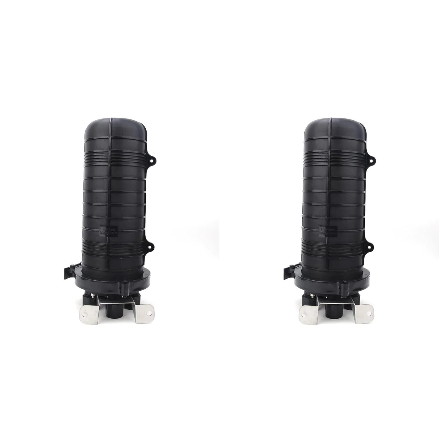 جعبه اتصال فیبر نوری 2 عددی، 1 تا 4 لایه، دیسک اتصال عمودی، جعبه اتصال فیبر ضد آب IP68