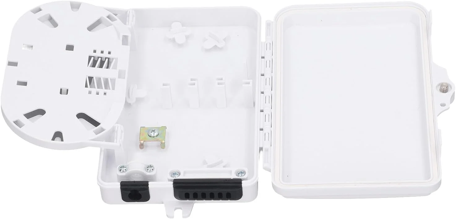 جعبه توزیع فیبر نوری Eujgoov، 6 پورت، زاویه قابل تنظیم و چرخش، تنظیم آسان زاویه، مهندسی کارآمد FTTH، فیبر لایه ای، فلنج گیره ای، عملکردهای ذوب تقویت شده، 6 جعبه توزیع فیبر نوری Eujgoov، 6 پورت، زاویه قابل تنظیم و چرخش، تنظیم آسان زاویه، مهندسی کارآمد FTTH، فیبر لایه ای، فلنج گیره ای، عملکردهای ذوب تقویت شده، 6