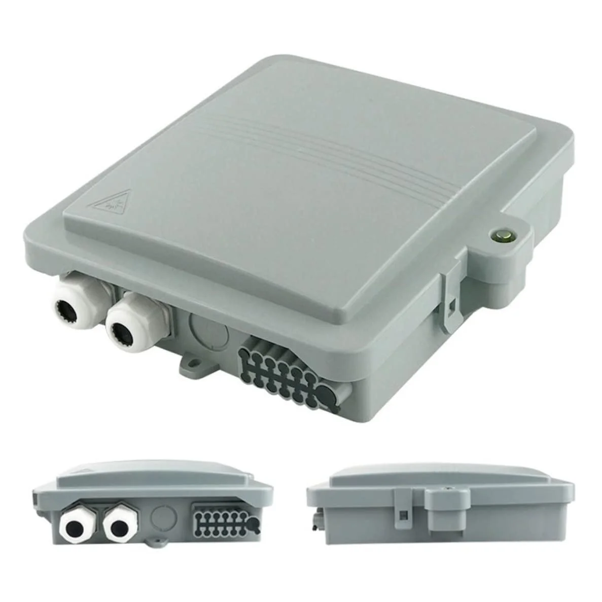 جعبه تقسیم کابل فیبر نوری 12 هسته ای، محفظه محافظت از کابل جعبه تقسیم کابل فیبر نوری 12 هسته ای، محفظه محافظت از کابل