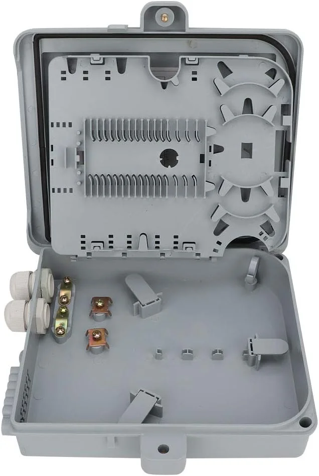 جعبه ترمینال فیبر نوری 12 هسته ای FTTH محفظه توزیع فیبر نوری IP65 جعبه ترمینال فیبر نوری 12 هسته ای FTTH محفظه توزیع فیبر نوری IP65