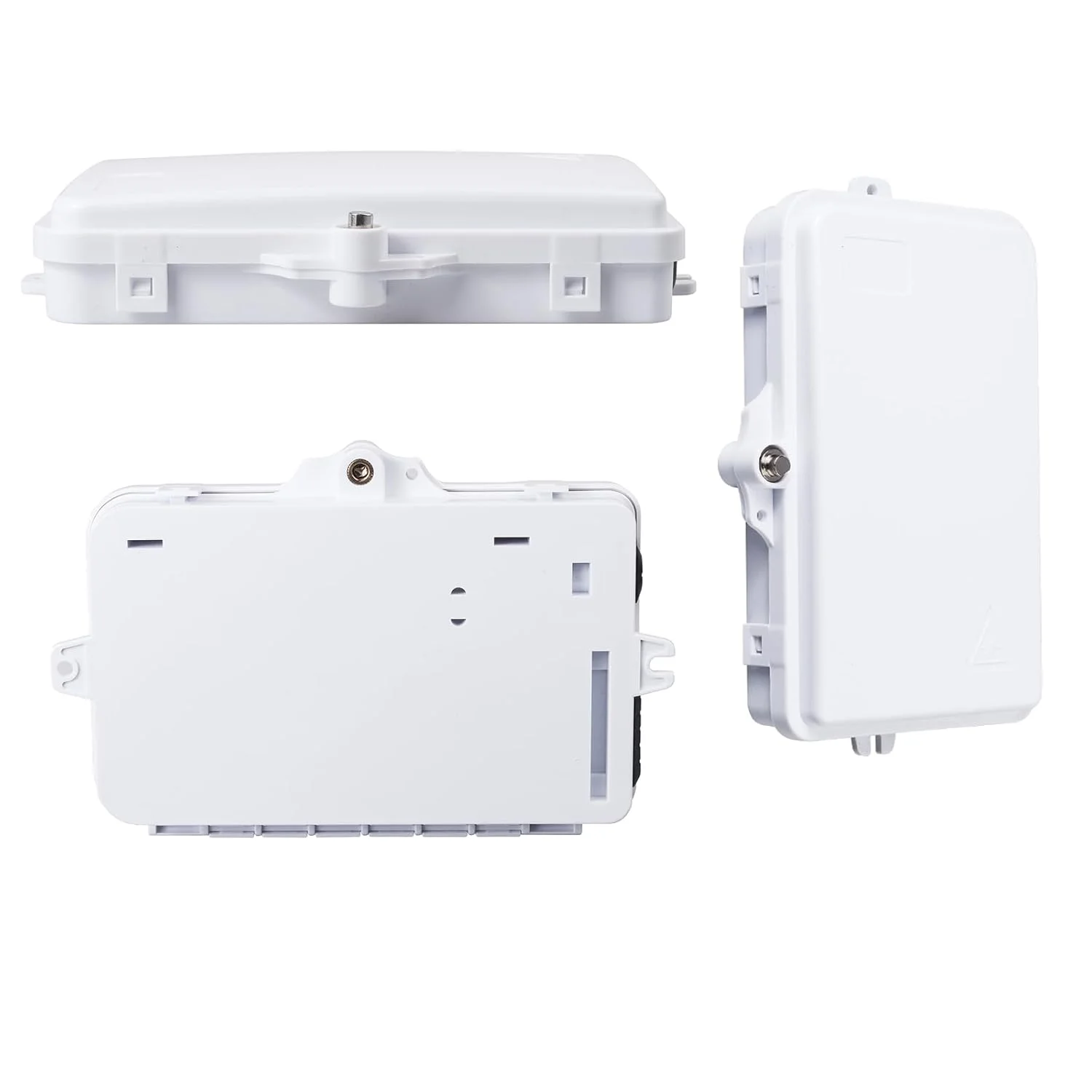 جعبه ترمینال فیبر نوری 6 هسته ای با 6 عدد کوپلر سینگل مود SC APC جعبه ترمینال فیبر نوری 6 هسته ای با 6 عدد کوپلر سینگل مود SC APC