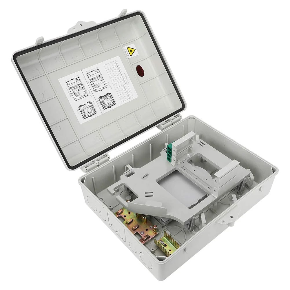 جعبه ترمینال فیبر نوری دیواری GAESHOW، 16 کاناله، پلاستیکی، جعبه تقسیم نوری 1 به 16، جعبه ترمینال نوری جعبه ترمینال فیبر نوری دیواری GAESHOW، 16 کاناله، پلاستیکی، جعبه تقسیم نوری 1 به 16، جعبه ترمینال نوری