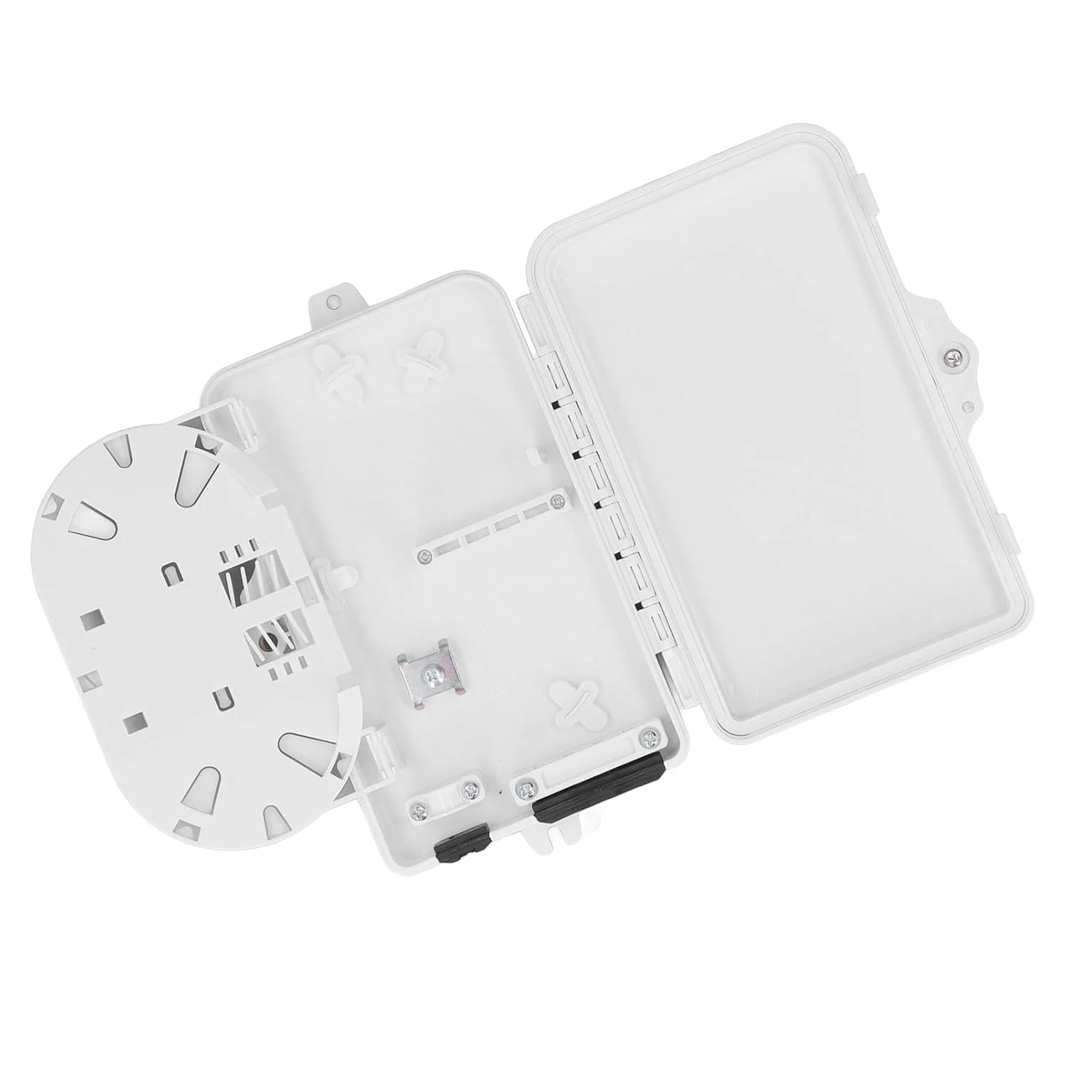 جعبه فیبر نوری عمومی، جعبه توزیع فیبر با محافظت IP65 ضد زنگ و ضد پیری برای فضای داخلی