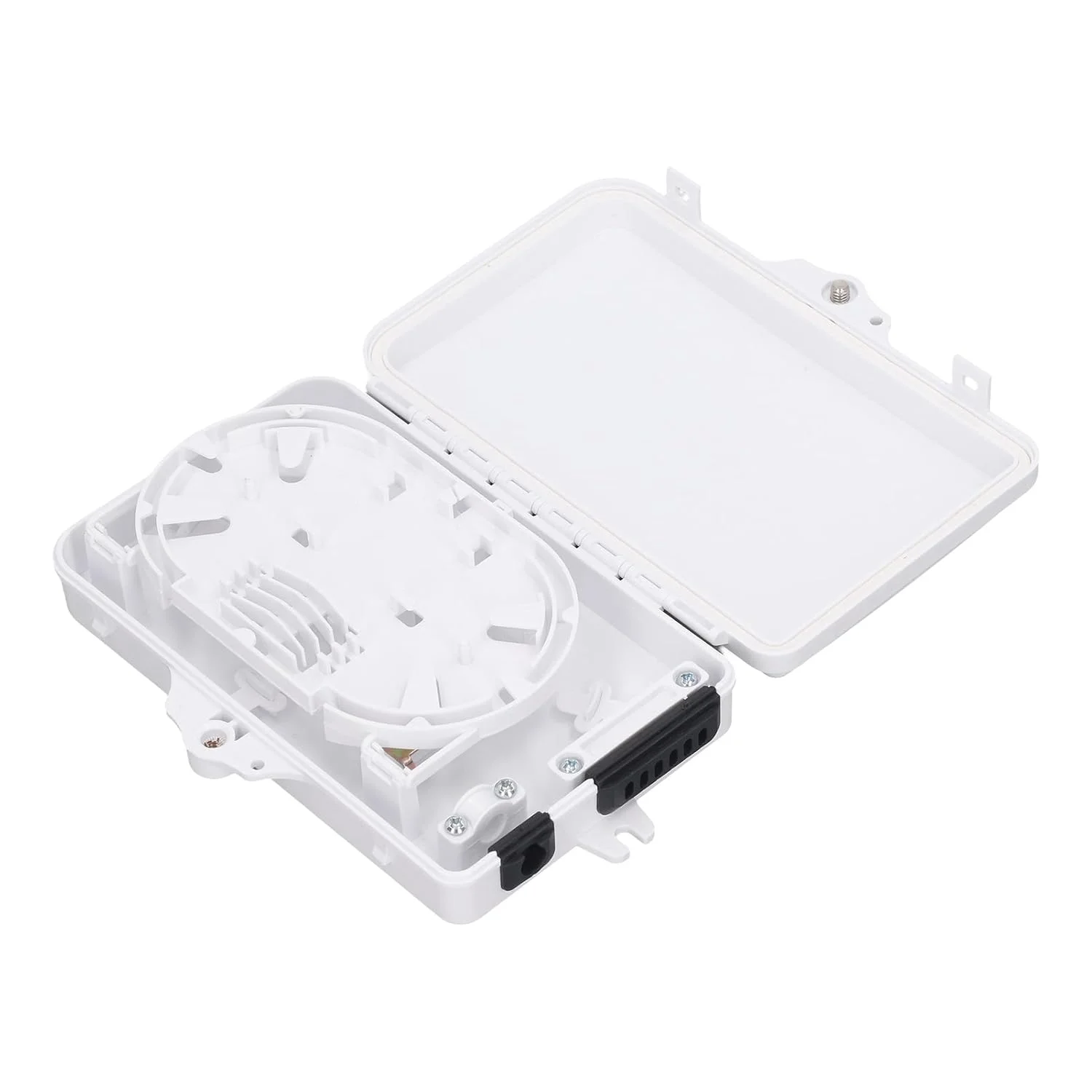 جعبه تقسیم فیبر نوری 6 پورت ضد آب FTTH، مناسب برای استفاده در داخل و خارج ساختمان جعبه تقسیم فیبر نوری 6 پورت ضد آب FTTH، مناسب برای استفاده در داخل و خارج ساختمان