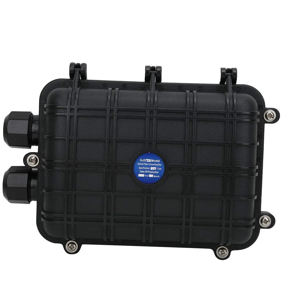 جعبه تقسیم فیبر نوری، 1 ورودی 1 خروجی افقی، جعبه اتصال کابل فیبر نوری ضد آب IP68 (48 هسته) جعبه تقسیم فیبر نوری، 1 ورودی 1 خروجی افقی، جعبه اتصال کابل فیبر نوری ضد آب IP68 (48 هسته)