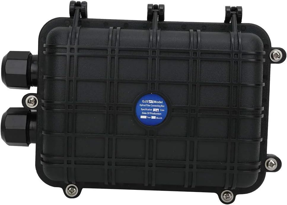 جعبه تقسیم فیبر نوری، 1 ورودی 1 خروجی افقی، محفظه اتصال کابل فیبر نوری ضد آب IP68