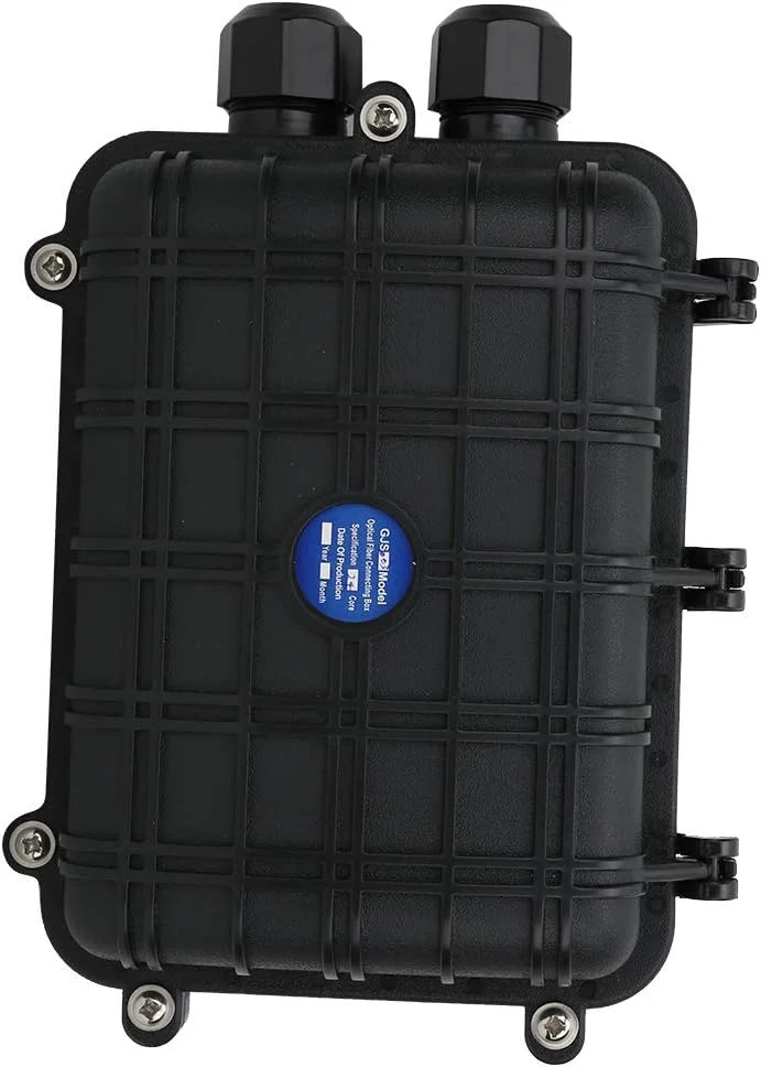 جعبه تقسیم فیبر نوری، 1 ورودی 1 خروجی افقی، محفظه اتصال کابل فیبر نوری ضد آب IP68 جعبه تقسیم فیبر نوری، 1 ورودی 1 خروجی افقی، محفظه اتصال کابل فیبر نوری ضد آب IP68